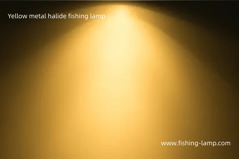 yellow metal halide fishing lamp